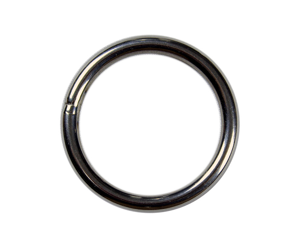 ARGOLLA 5 CM ACERO INOX.ESPESOR 5MM - PAQUETE DE 10 UNIDADES