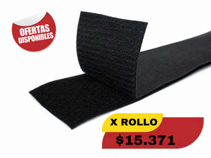 VELCRO 10.0 CM NEGRO EN OFERTA
